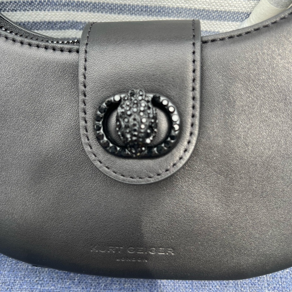 NWOT Kurt Geiger London Small Chelsea Drench Hobo Crossbody Bag - Picture 5 of 12